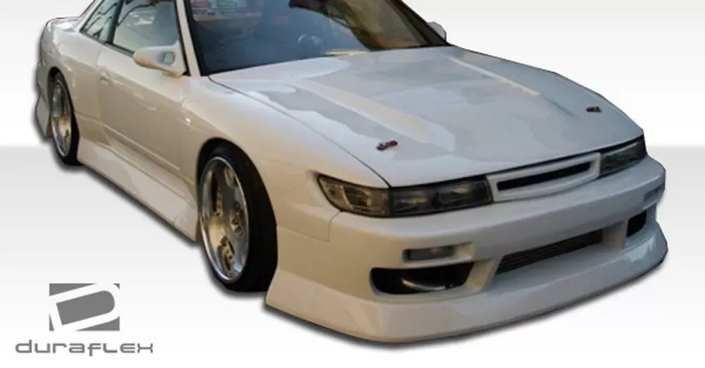 Duraflex B-Sport Wide Body Front Bumper Cover Compatible With 1989-1994 Nissan S13 Silvia - 1 Piece