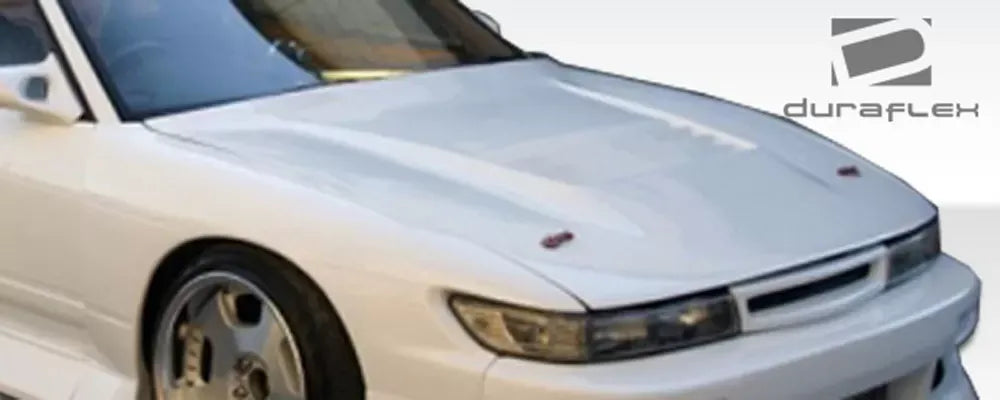 Duraflex D-1 Hood Compatible With 1989-1994 Nissan S13 Silvia - 1 Piece