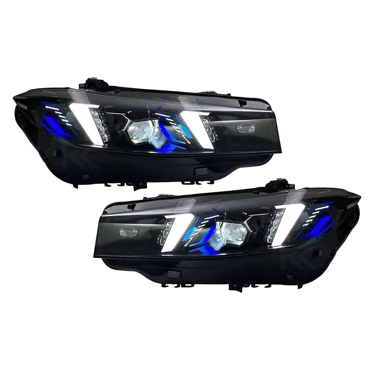 2019+ BMW 3 Series G20 / G28 Snake Eye Style Sequential LED Headlights – Pre-LCI & LCI