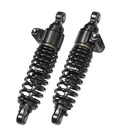 Bitubo Suspension Bitubo WME2 Twinshocks Adjustable: Hydraulic Spring Preload, Rebound, Length 351mm, Dark Edition T0030WME22V2