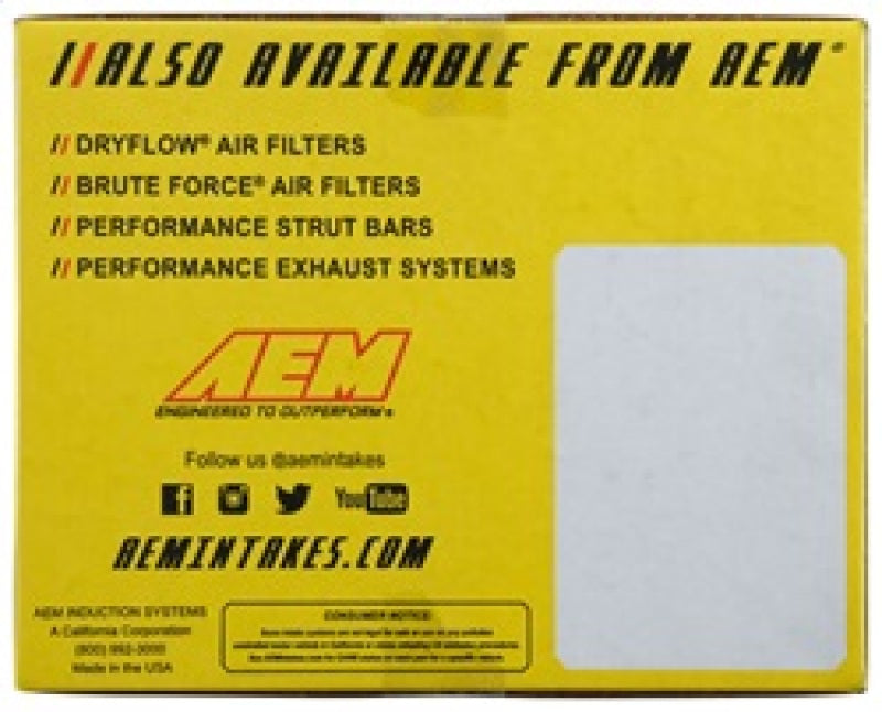 AEM Induction AEM 2016 Honda HR-V L4-1.8L F/I Gunmetal Gray Cold Air Intake 21-800C