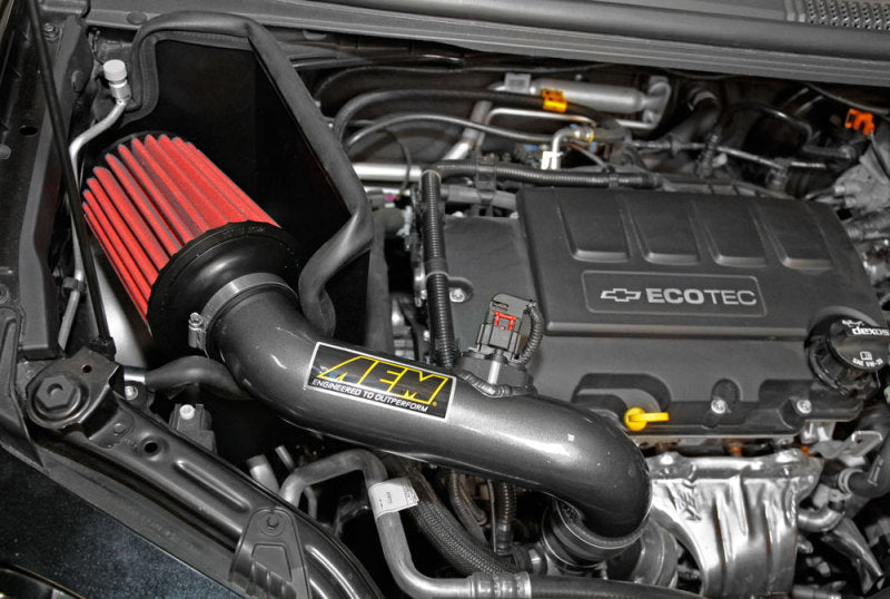 AEM Induction AEM 12-16 Chevrolet Sonic 1.4L L4 Gunmetal Gray Cold Air Intake 21-788C