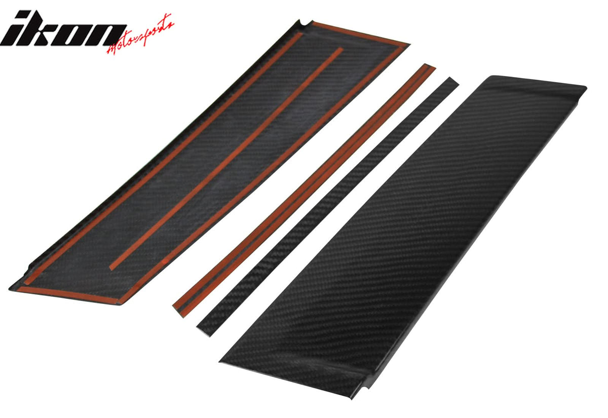 2012-2016 Mazda CX-5 Door Carbon Fiber CF 10PCS Pillar Post Cover Trim