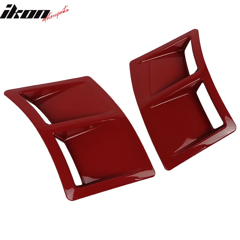 2015-2021 Subaru WRX STI Style Painted #C7P Rear Side Fender Vent ABS