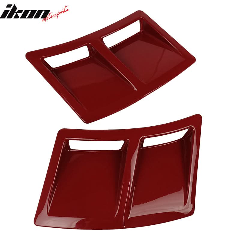 2015-2021 Subaru WRX STI Style Painted #C7P Rear Side Fender Vent ABS