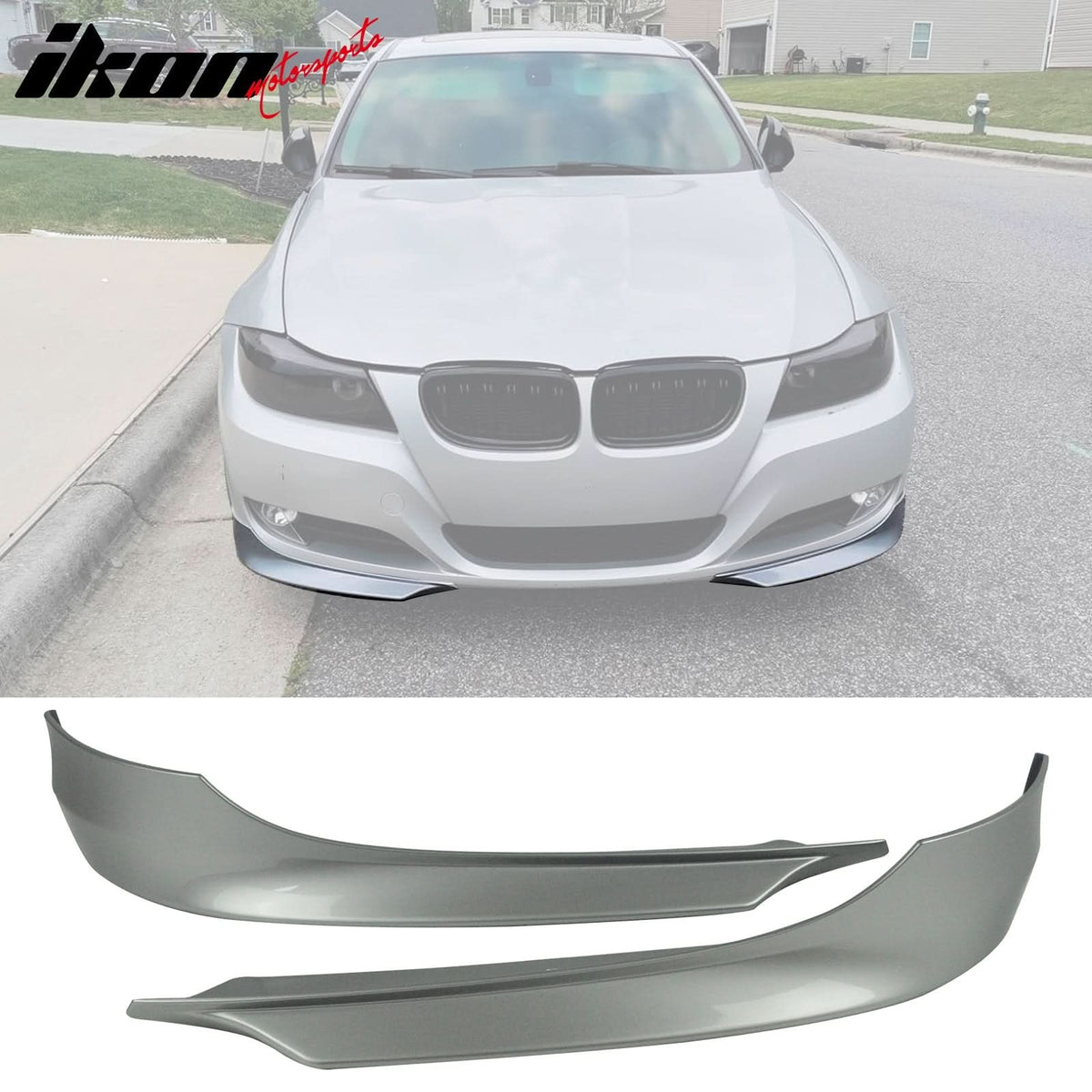 2009-2011 BMW E90 3 Series LCI Front Splitter Lip Spoiler PP