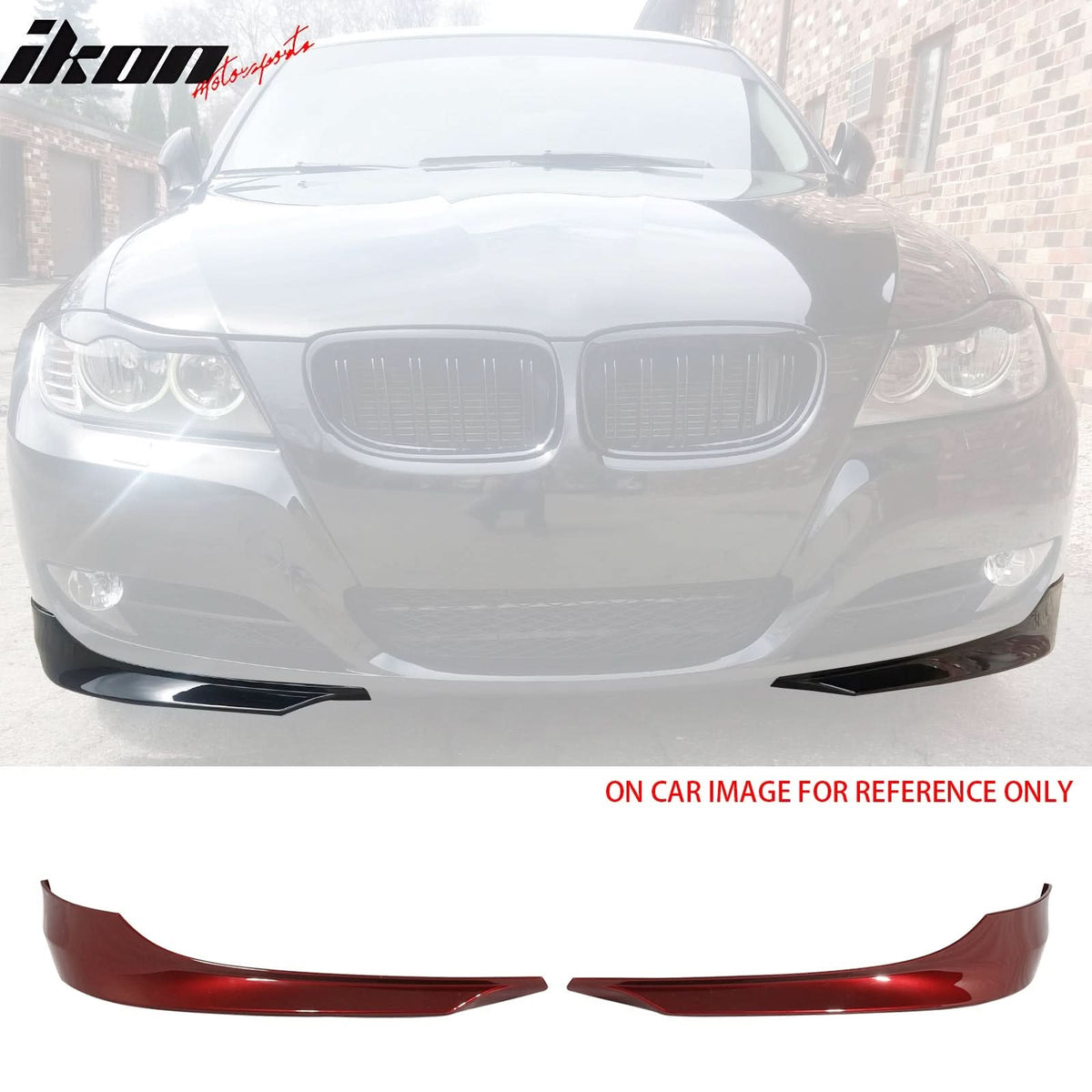 2009-2011 BMW E90 3 Series LCI Front Splitter Lip Spoiler PP