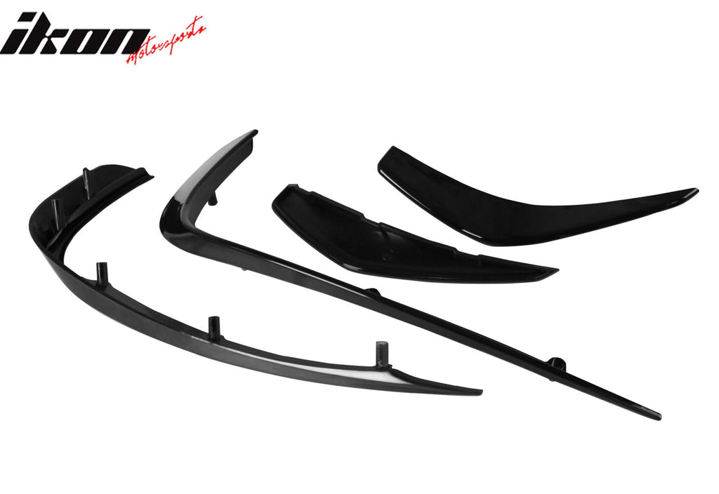 2014-2016 Benz W156 GLA-Class Painted #040 Black Front Vent Flaps ABS