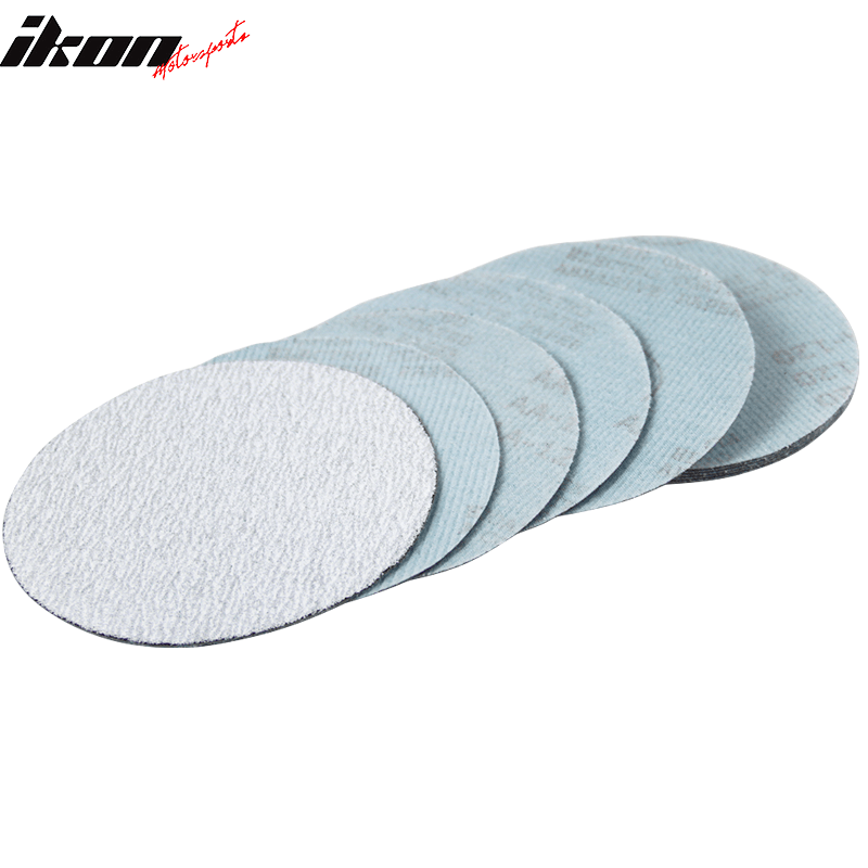 10PCS Dry 5in Round Sand Paper Discs P120 Grit Repair Sand Sheet
