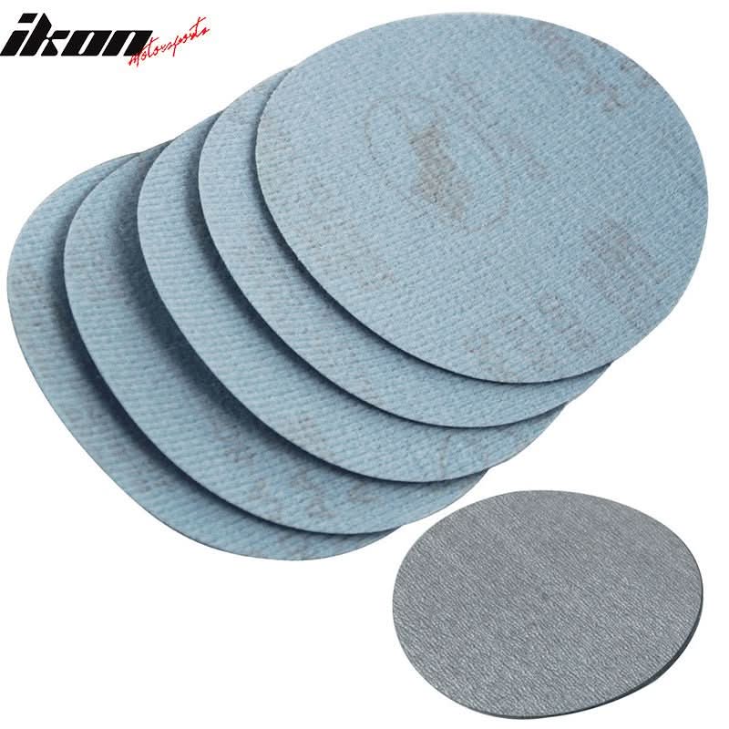 10PC 5in 127mm 1000 Grit Auto Sanding Disc Sandpaper Sheets Sand Paper