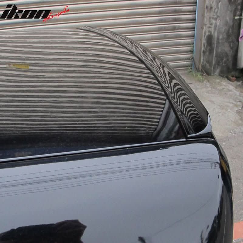 1984-1986 BMW E30 PV Style Black Rear Trunk Spoiler PUF
