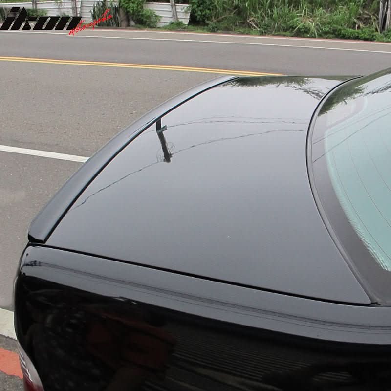 1987-1996 BMW E34 PV Style Black Trunk Spoiler PUF