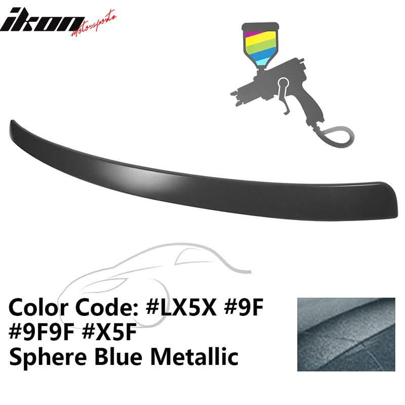 2009-2014 Audi A4 Quattro B8 Sedan 4Door Painted ABS Rear Roof Spoiler