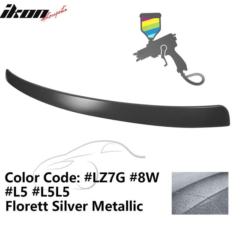 2009-2014 Audi A4 Quattro B8 Sedan 4Door Painted ABS Rear Roof Spoiler