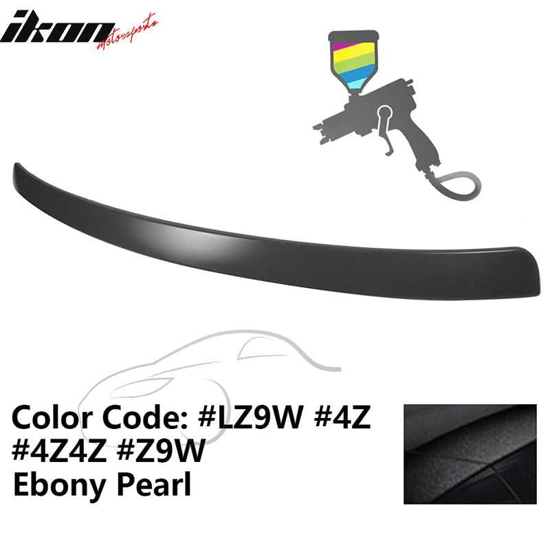 2009-2014 Audi A4 Quattro B8 Sedan 4Door Painted ABS Rear Roof Spoiler