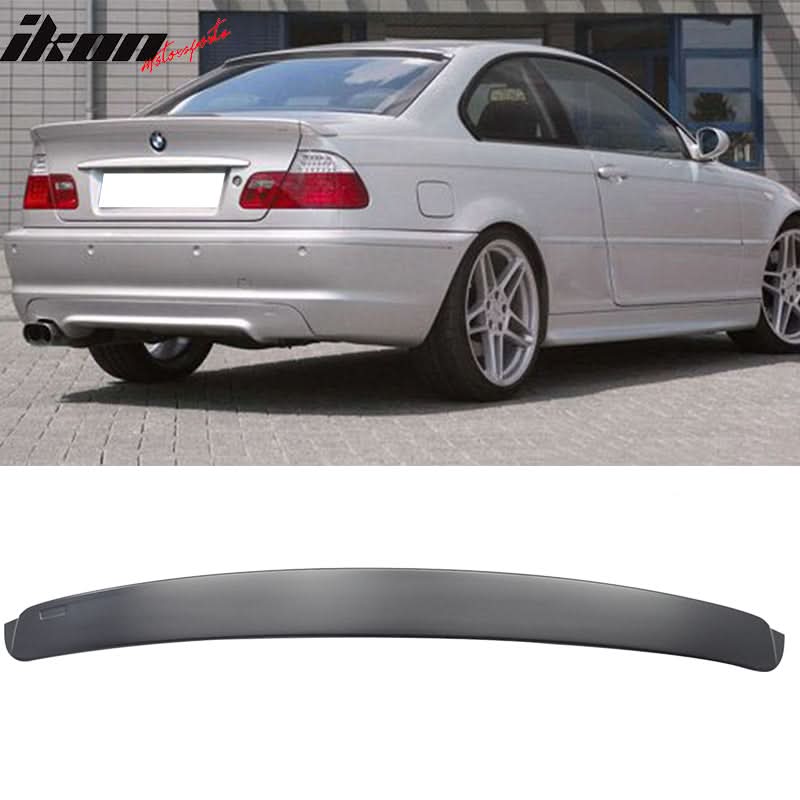 1999-2005 BMW E46 3 Series M3 2-Door AC Style Rear Roof Spoiler ABS