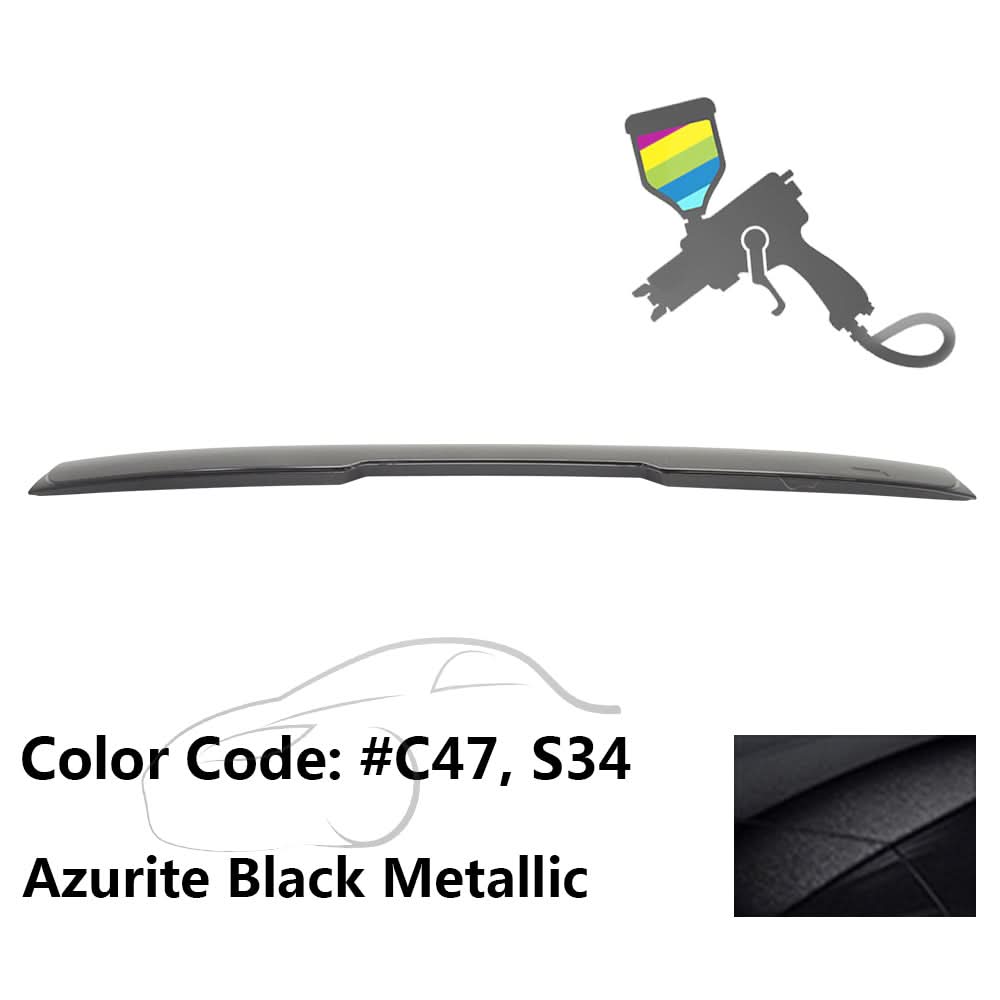 2004-2010 BMW E60 5 Series Sedan AC Style Rear Roof Spoiler ABS