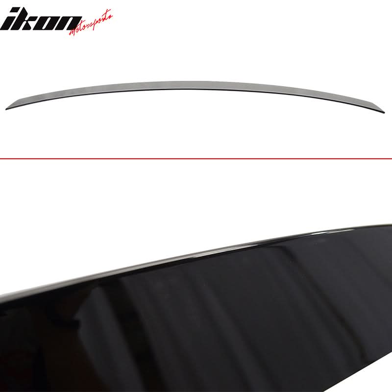 Fits 08-14 Benz W204 Trunk Spoiler & Roof Wing #040 Black