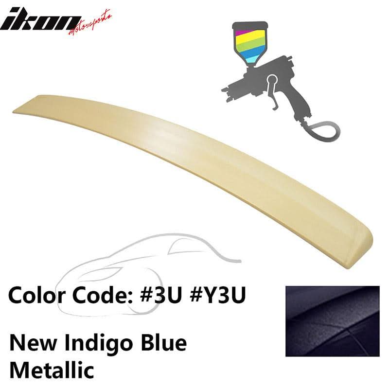 2011-2014 Hyundai Sonata OEM Style Unpainted Roof Spoiler Wing ABS