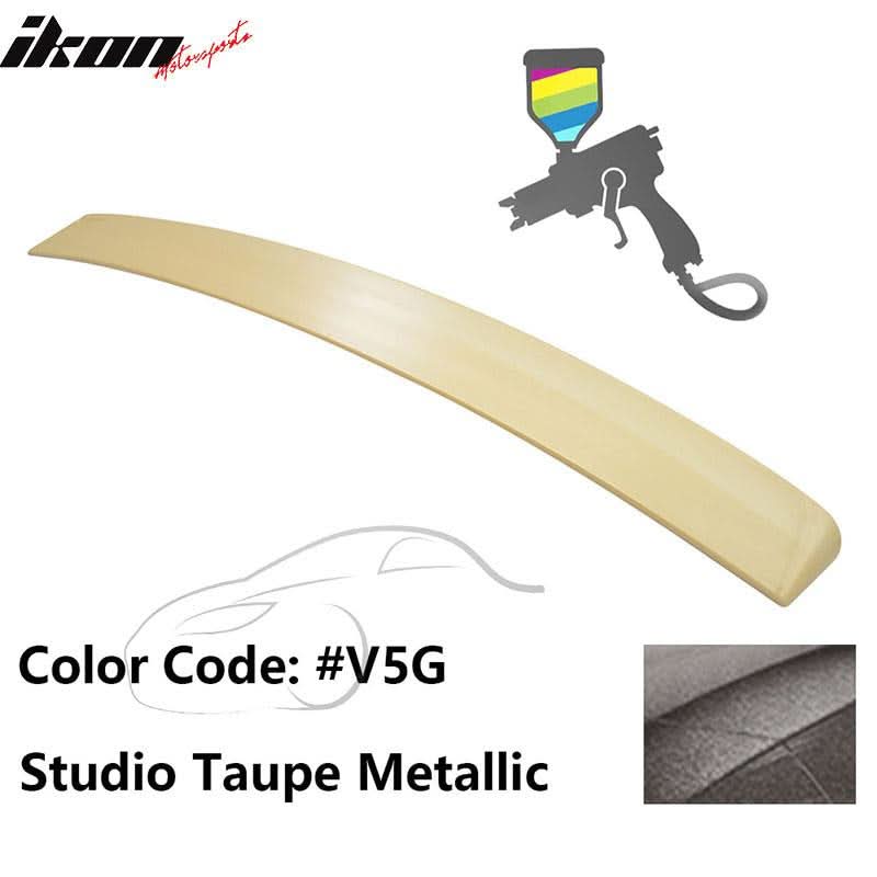 2011-2014 Hyundai Sonata OEM Style Unpainted Roof Spoiler Wing ABS