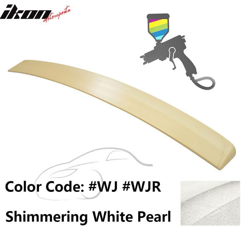 2011-2014 Hyundai Sonata OEM Style Unpainted Roof Spoiler Wing ABS