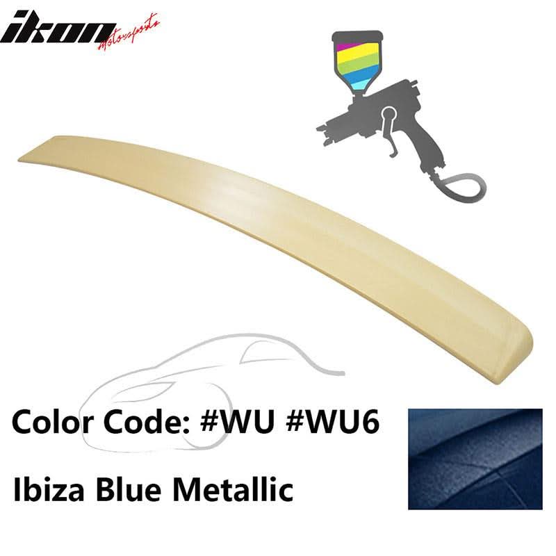2011-2014 Hyundai Sonata OEM Style Unpainted Roof Spoiler Wing ABS