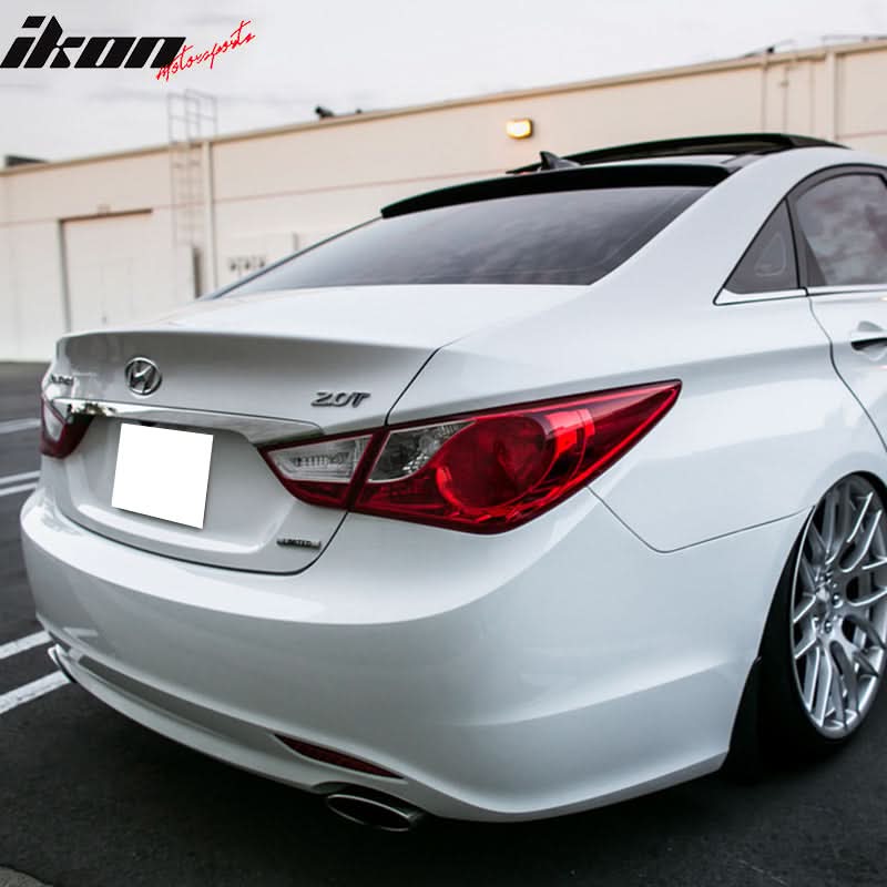 2011-2014 Hyundai Sonata OEM Style Unpainted Roof Spoiler Wing ABS