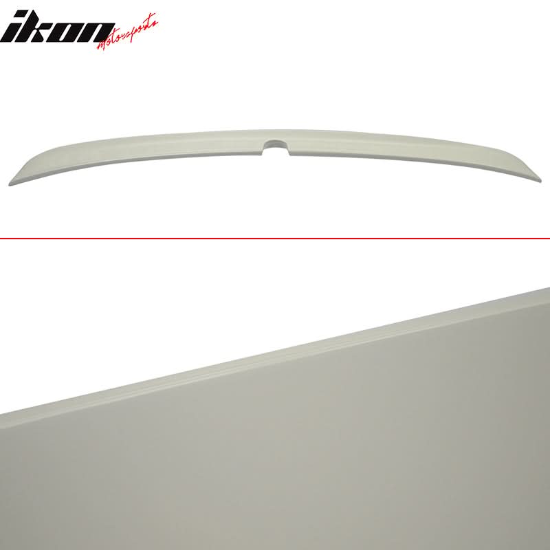 Fits 03-05 Benz W211 Trunk Spoiler & Roof Wing #650 Cirrus White