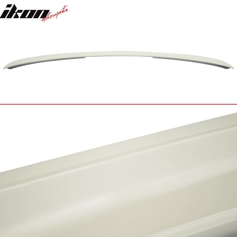 Fits 03-05 Benz W211 Trunk Spoiler & Roof Wing #650 Cirrus White