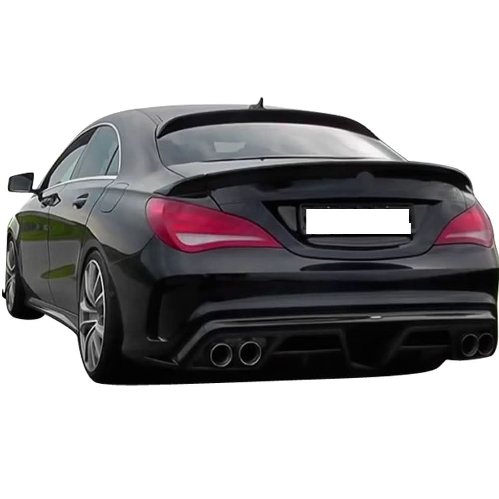 2013-2018 Benz W117 4Door OE Style Rear Roof Spoiler ABS