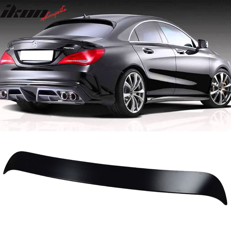 2013-2018 Benz W117 4Door OE Style Rear Roof Spoiler ABS