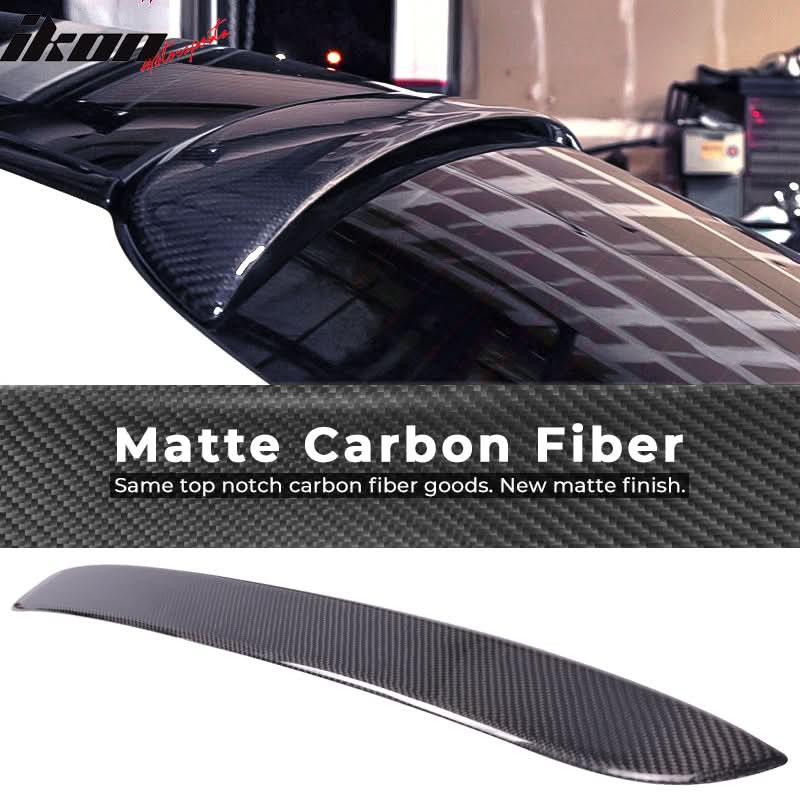 2015-2020 Benz W205 C-Class Sedan Roof Spoiler Carbon Fiber