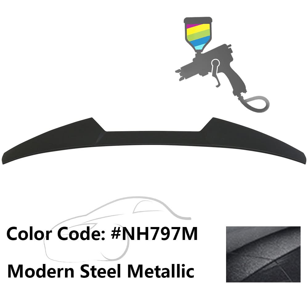 2016-2021 Honda Civic Sedan V Style Roof Spoiler Wing ABS