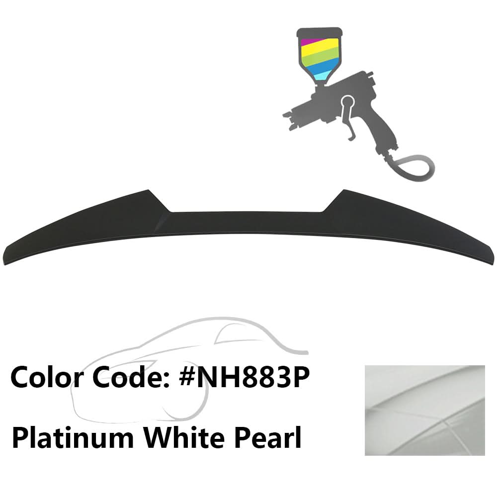 2016-2021 Honda Civic Sedan V Style Roof Spoiler Wing ABS