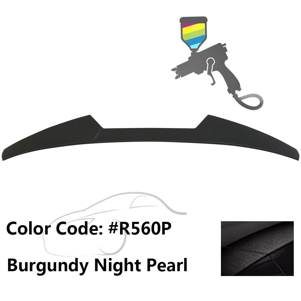 2016-2021 Honda Civic Sedan V Style Roof Spoiler Wing ABS