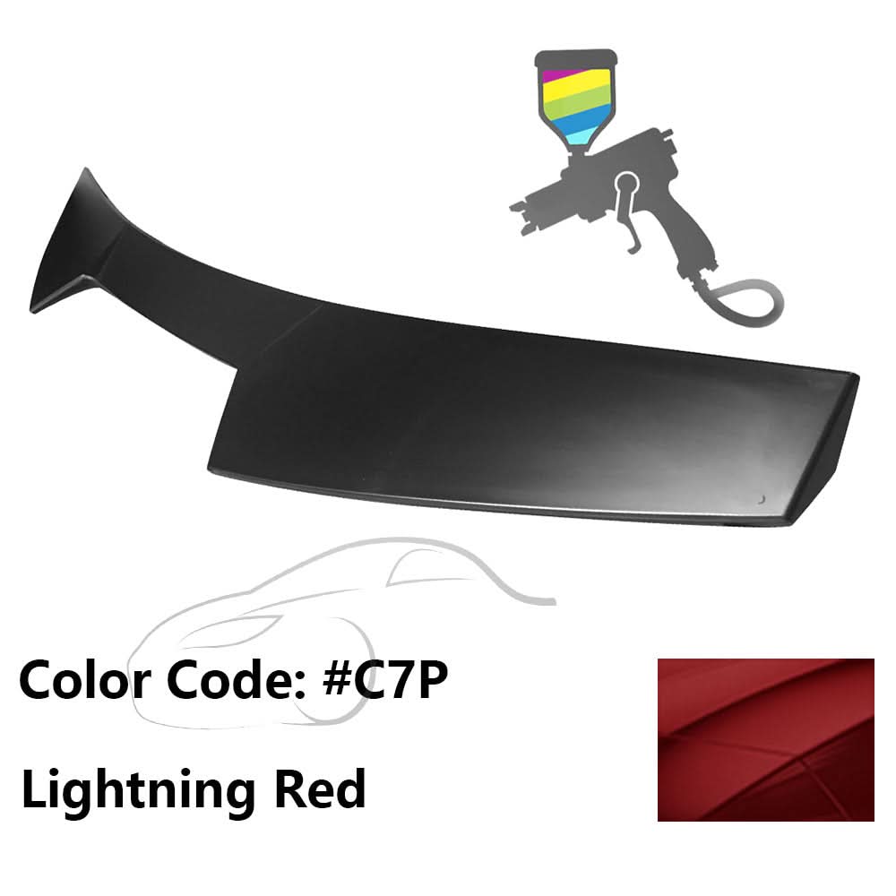 2015-2021 Subaru WRX STI V2 Style Rear Roof Spoiler ABS