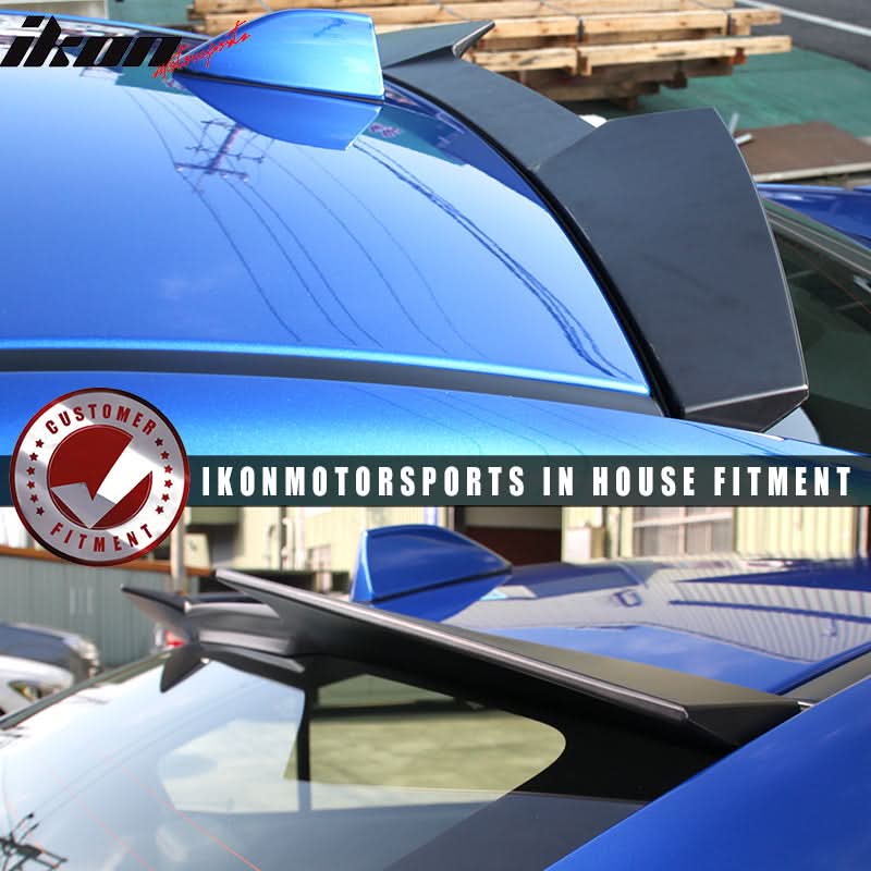 2015-2021 Subaru WRX STI V2 Style Rear Roof Spoiler ABS