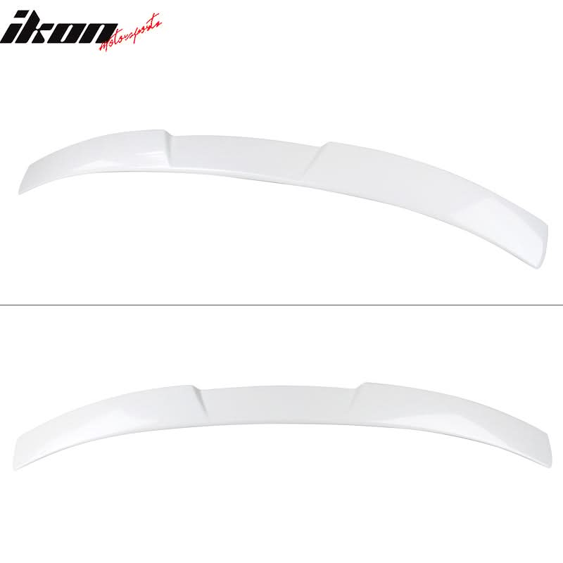 2016-2021 Honda Civic Sedan V Style Painted #NH788P White Roof Spoiler