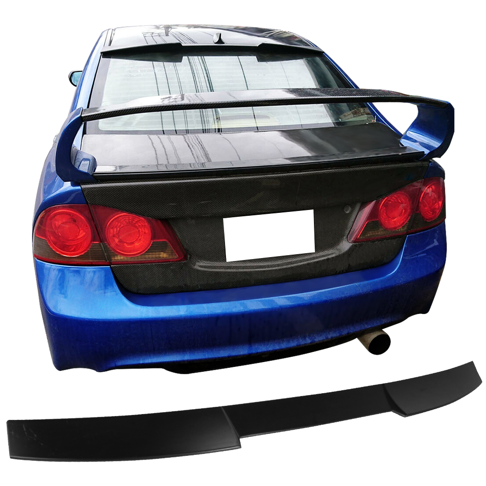2006-2011 Honda Civic Sedan V Style Roof Spoiler ABS