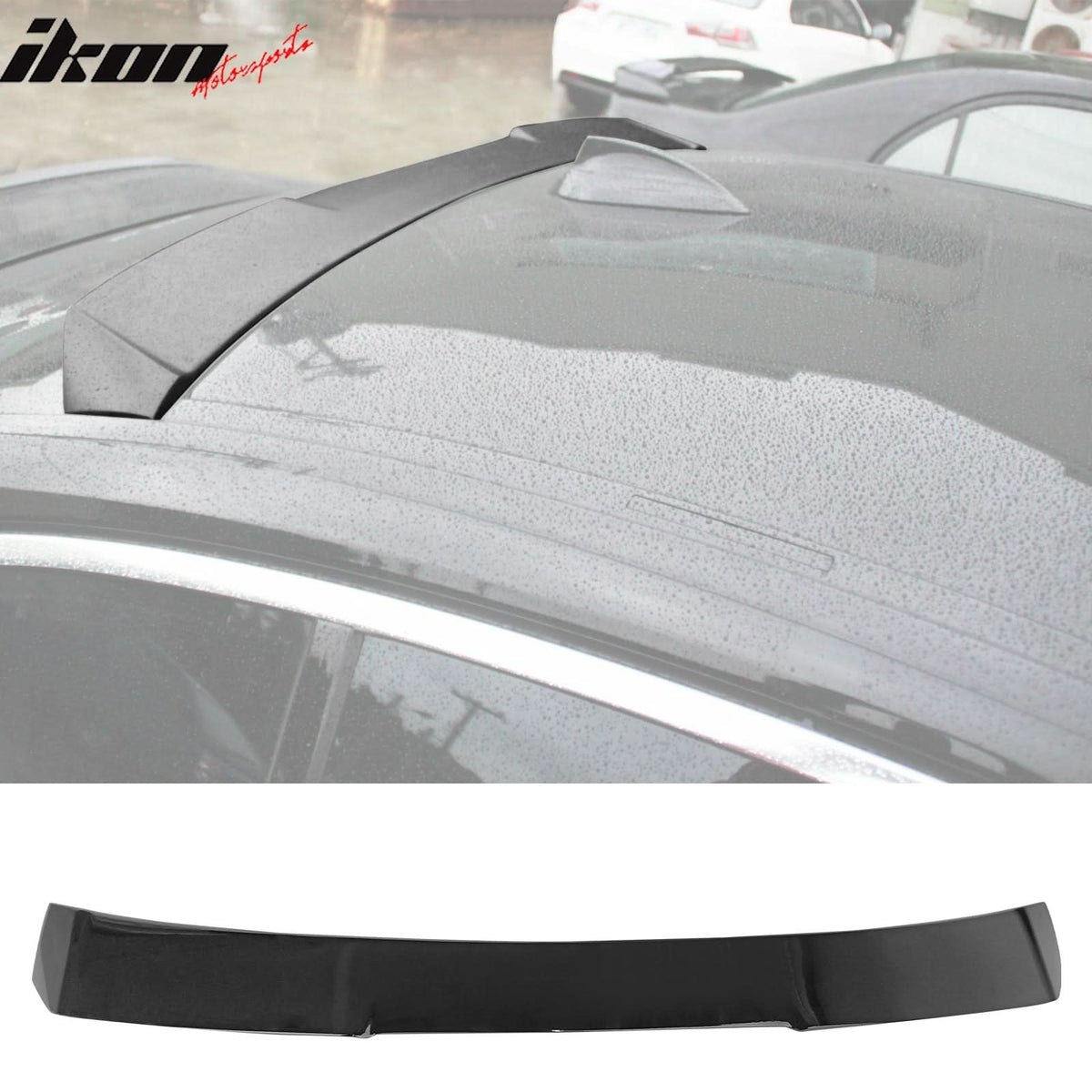 2017-2023 BMW 5 Series G30 Sedan V Style Rear Roof Spoiler Wing ABS
