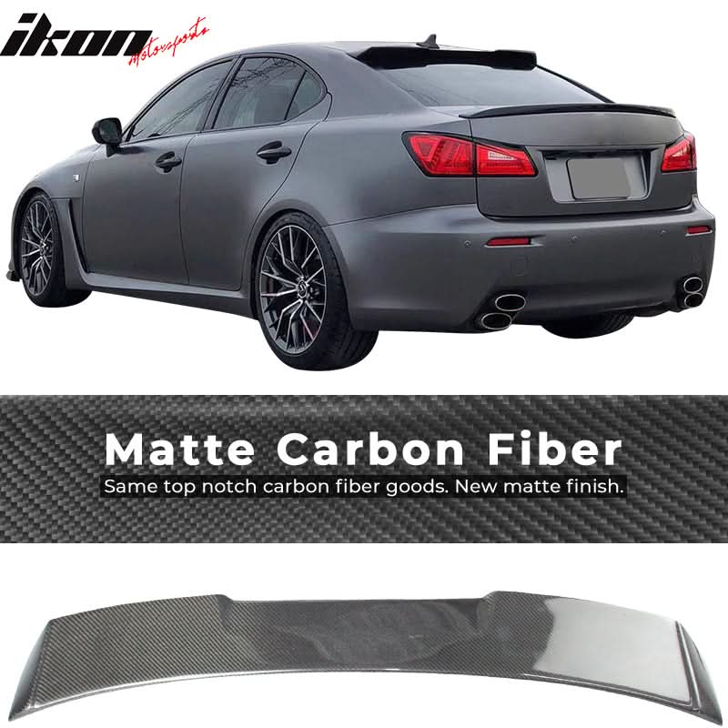 2006-2013 Lexus IS250 IS350 Sedan V Style Roof Spoiler MCF