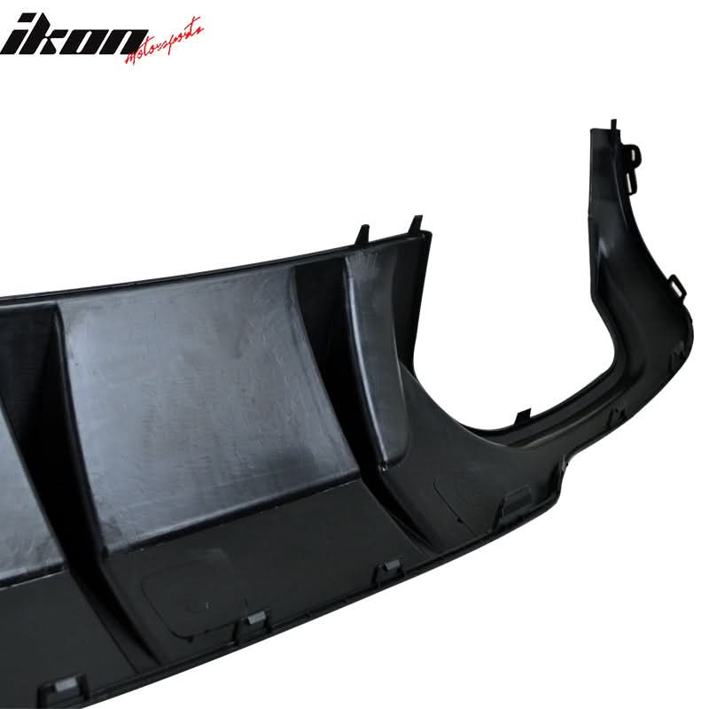2012-2015 Mercedes Benz C204 LCI Sport Rear Bumper Diffuser Lip ABS