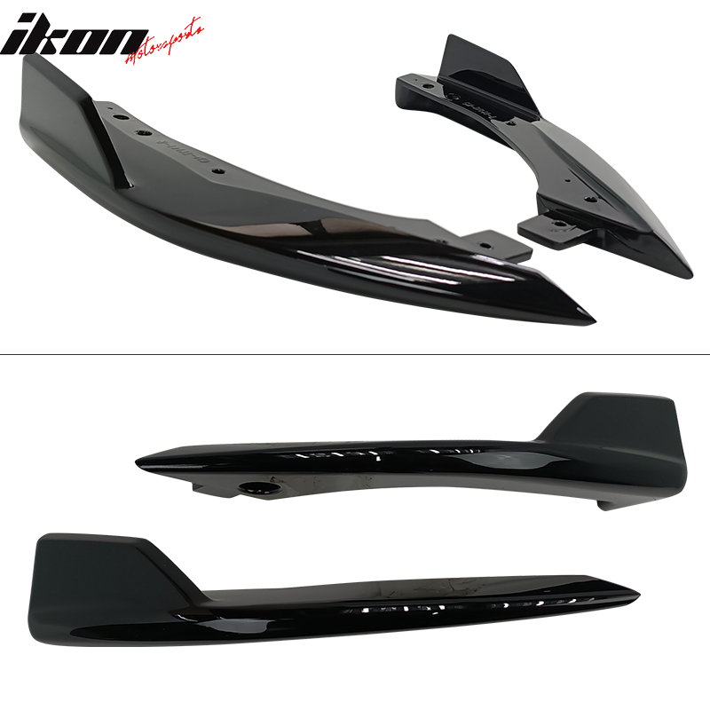 2019-2022 Toyota Corolla 5DR Rear Lip Diffuser Aprons Muffler Tip ABS