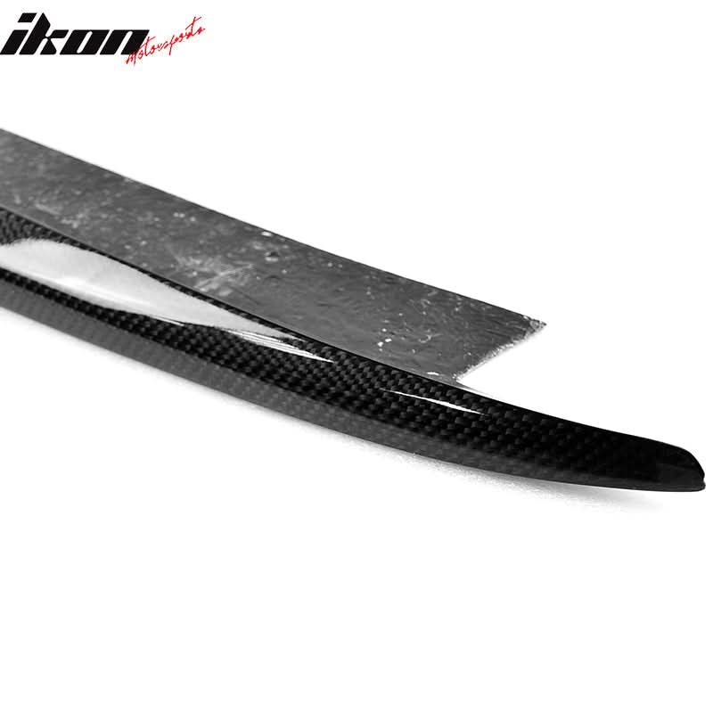 2012-2014 Benz W204 C-Class OE Style Carbon Fiber Rear Bumper Aprons