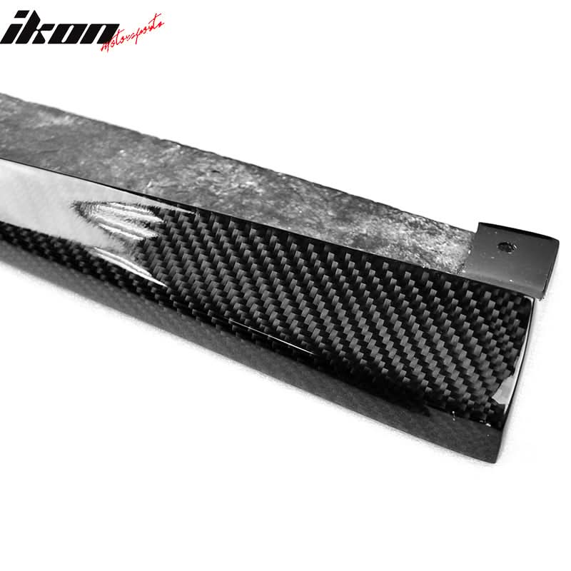 2012-2014 Benz W204 C-Class OE Style Carbon Fiber Rear Bumper Aprons