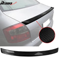 2002-2005 Audi A4 B6 Quattro S4 RS4 S-Line Carbon Fiber Trunk Spoiler