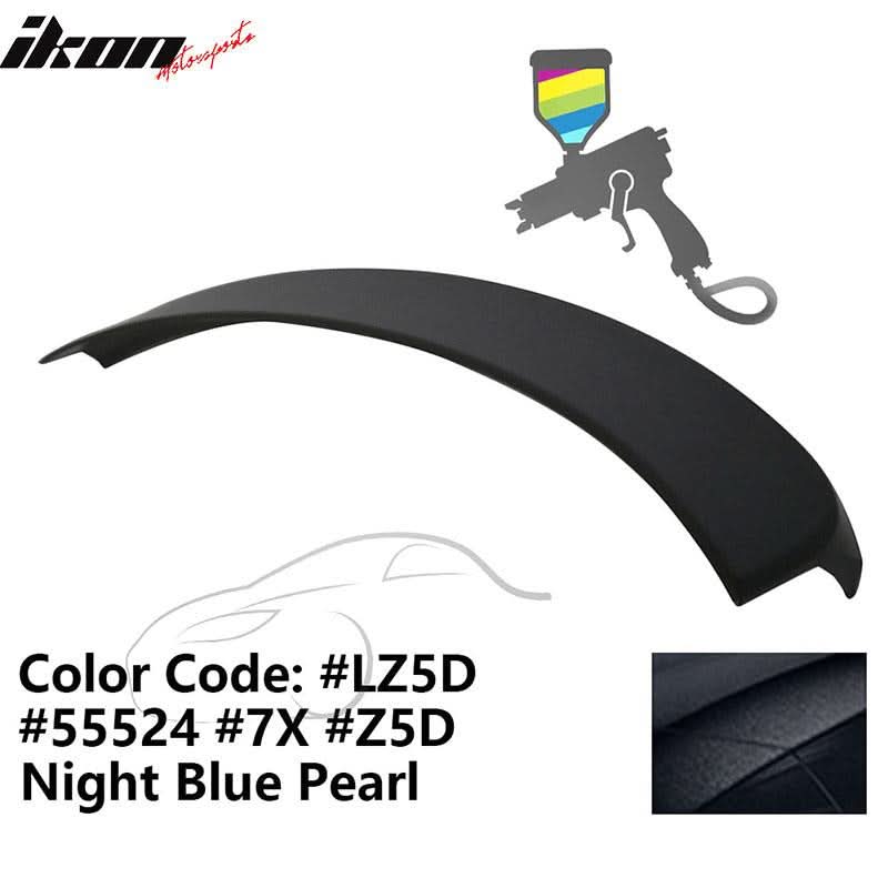 2012-2014 Audi A6 C7 Sedan 4Dr D Style Painted ABS Trunk Spoiler Wing