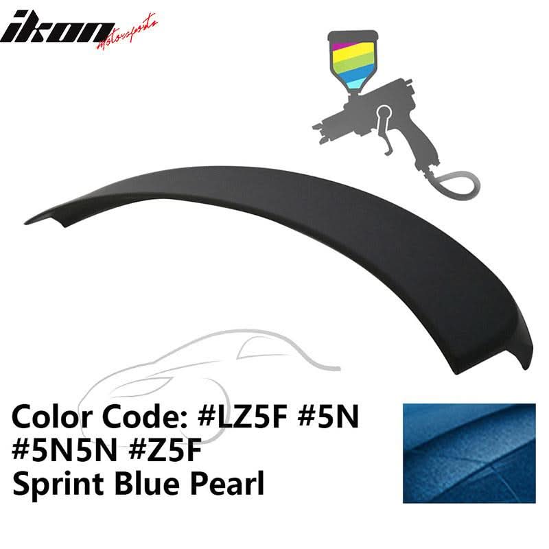 2012-2014 Audi A6 C7 Sedan 4Dr D Style Painted ABS Trunk Spoiler Wing