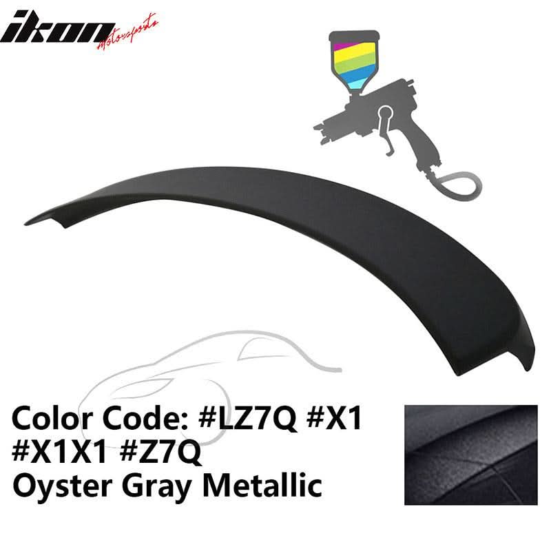 2012-2014 Audi A6 C7 Sedan 4Dr D Style Painted ABS Trunk Spoiler Wing