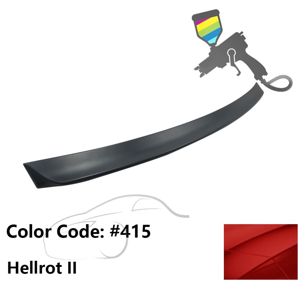 1999-2005 BMW E46 3 Series 4-Door Ikon Style Trunk Spoiler ABS